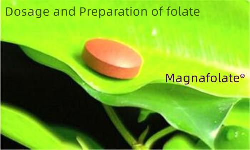 Dosage et préparation du folate ou du L-méthylfolate