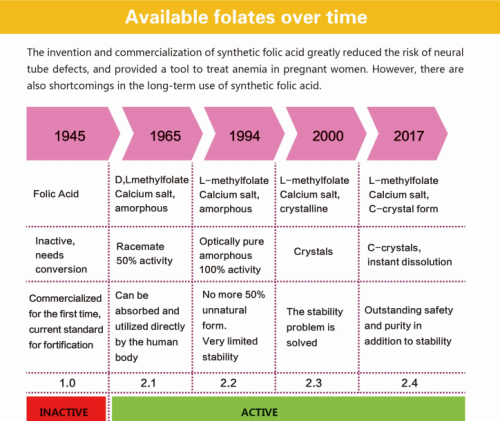 L'histoire évolutive de l'acide folique