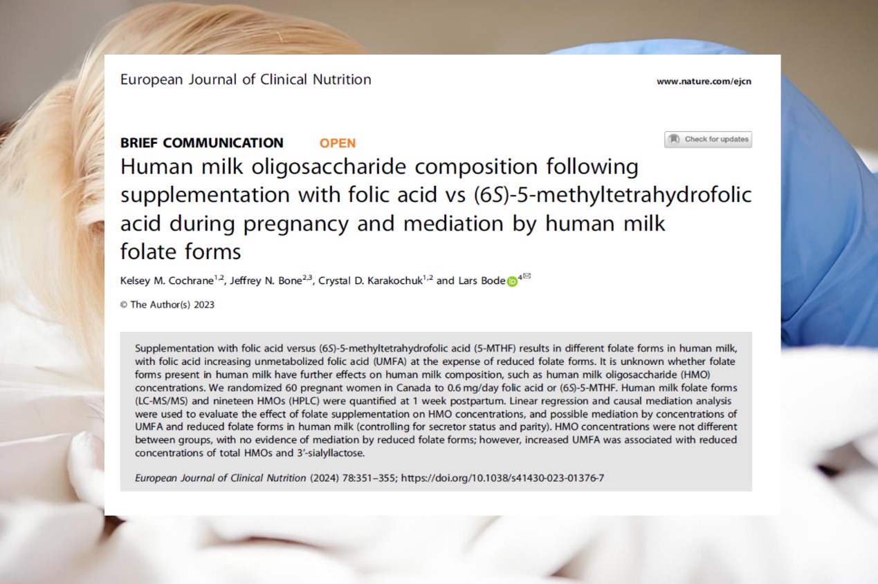 Quand le folate respecte le code du lait maternel – de petits détails dans la supplémentation prénatale peuvent façonner l’immunité de votre bébé